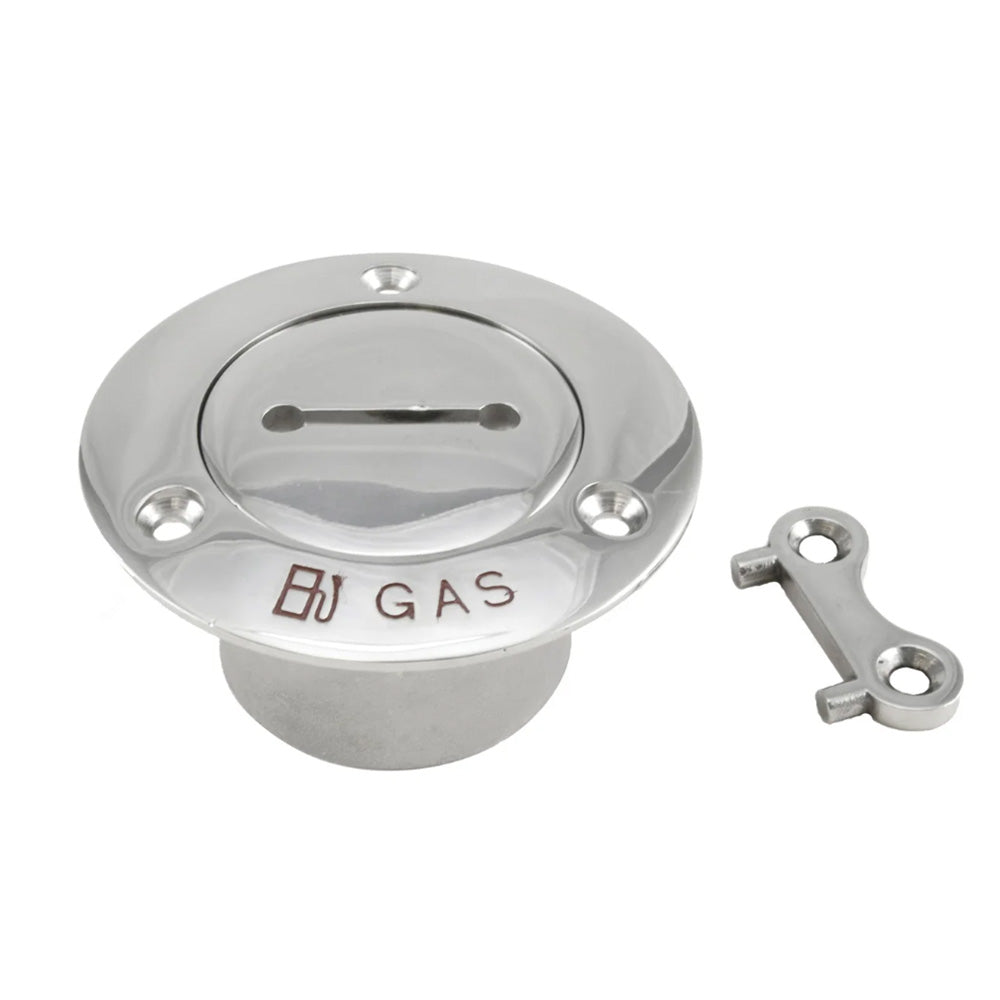 Whitecap 6131 Pipe Deck Fill with Key, 2-Inch Gas Pipe