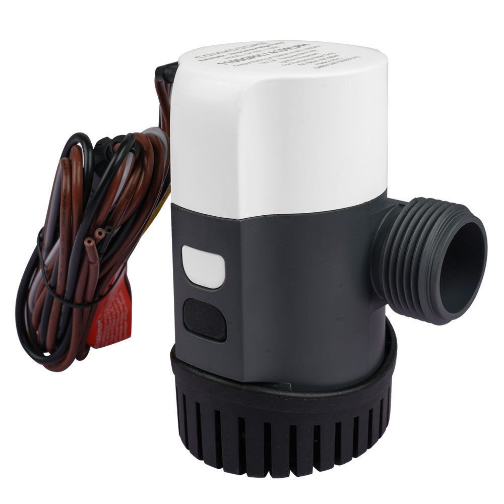 Commodore CM-A31-1100B 1100 GPH Non-Automatic Bilge Pump, 12V
