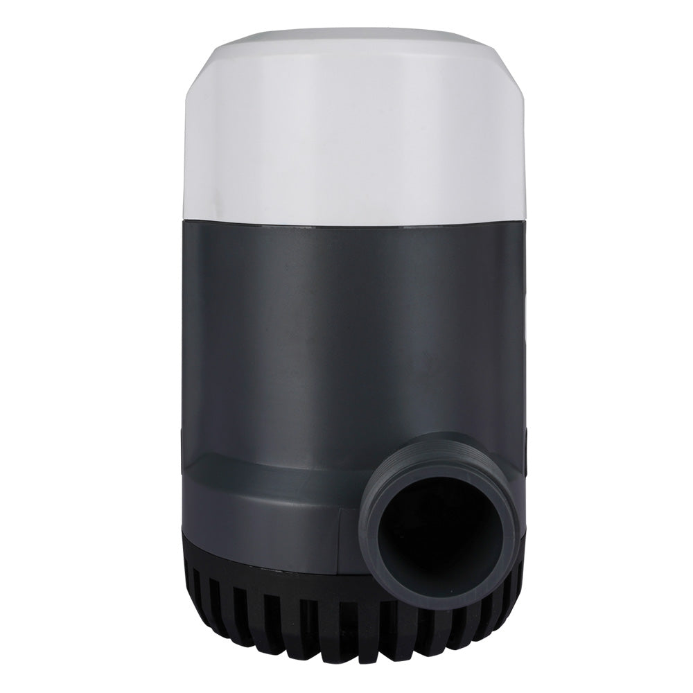 Commodore 2000 GPH Non-Automatic Bilge Pump - 12V Marine Water Removal System