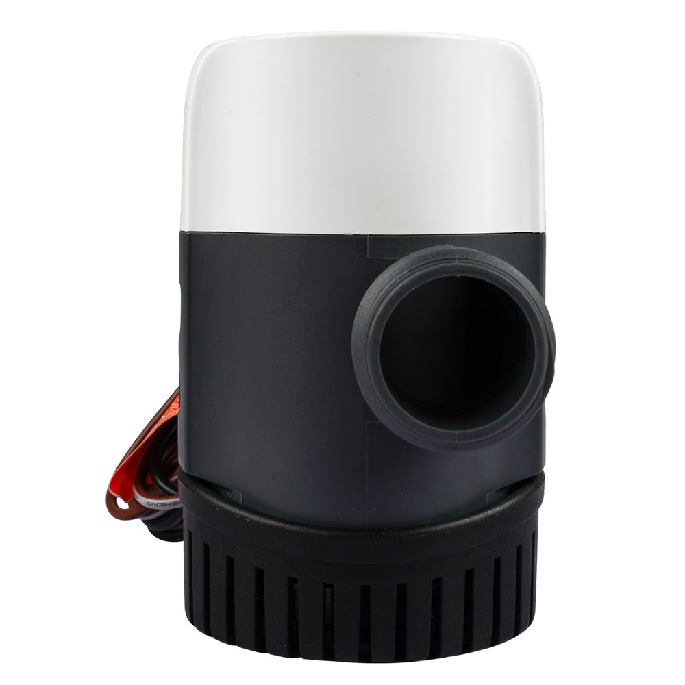 Commodore 2000 GPH Automatic Marine Bilge Pump - 24V with Electronic Sensing and Quick-Connect System