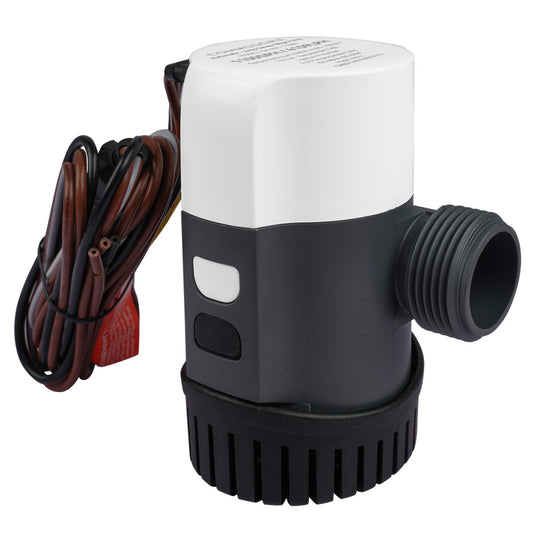 Commodore 2000 GPH Automatic Marine Bilge Pump - 24V with Electronic Sensing and Quick-Connect System