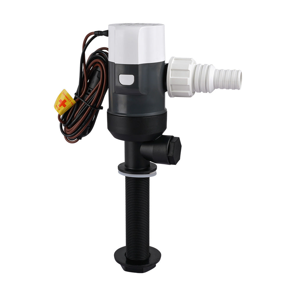 Commodore 1100 GPH Vertical Livewell Pump, Long, 12V – CM-C31-1100L