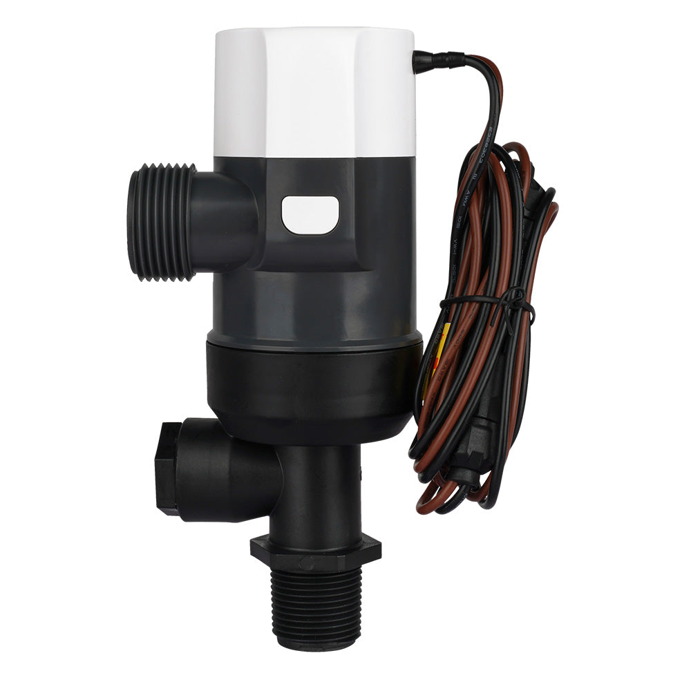 Commodore CM-D31-1100L 1100 GPH Short Vertical Livewell Pump, 12V