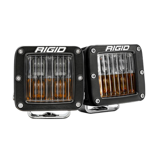 RIGID Industries 50482 D-Series PRO SAE LED Fog Lights, Selective Yellow/White, Set of 2