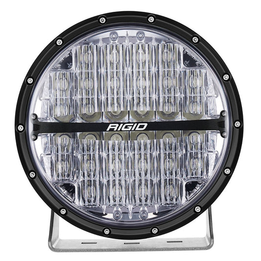 RIGID Industries 360-Series RGBW 9-Inch Off-Road Lamp, Drive Beam with RGBW Backlight Pod - Single, Part 36421