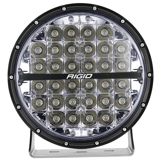 RIGID Industries 360-Series RGBW 9-Inch Off-Road Lamp, Spot Beam with RGBW Backlight Pods, Single - Part 36422