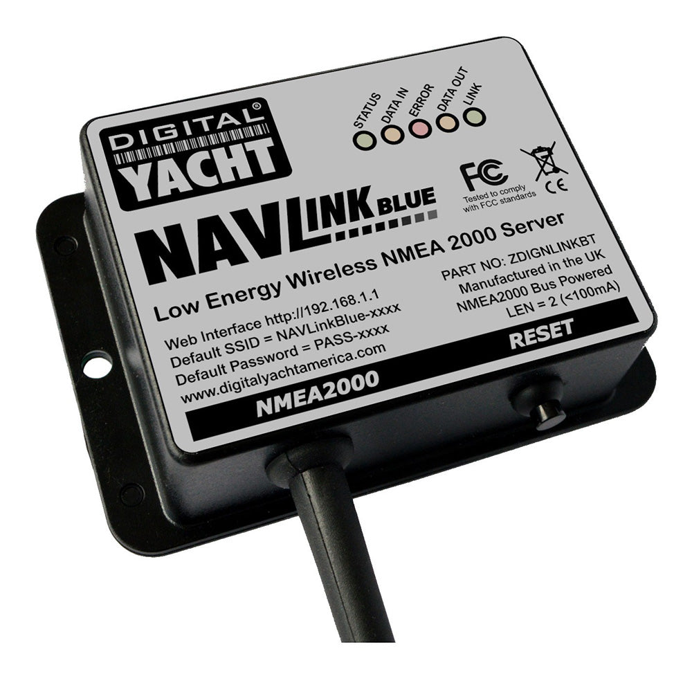 Digital Yacht NavLINK Blue NMEA 2000 to Bluetooth Gateway - Wireless NMEA 2000 Connectivity for Marine Sensors & Devices