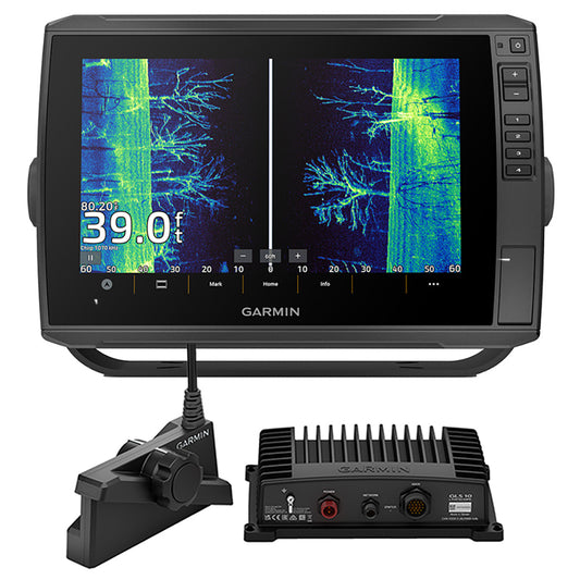 Garmin ECHOMAP Ultra 2 10-Inch LiveScope Plus Bundle with Navionics+ Maps and Panoptix Transducer