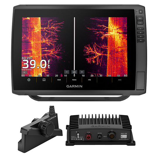 Garmin ECHOMAP Ultra 2 12-Inch LiveScope Plus Bundle – High-Resolution Fishfinder with Integrated Maps and Live Sonar