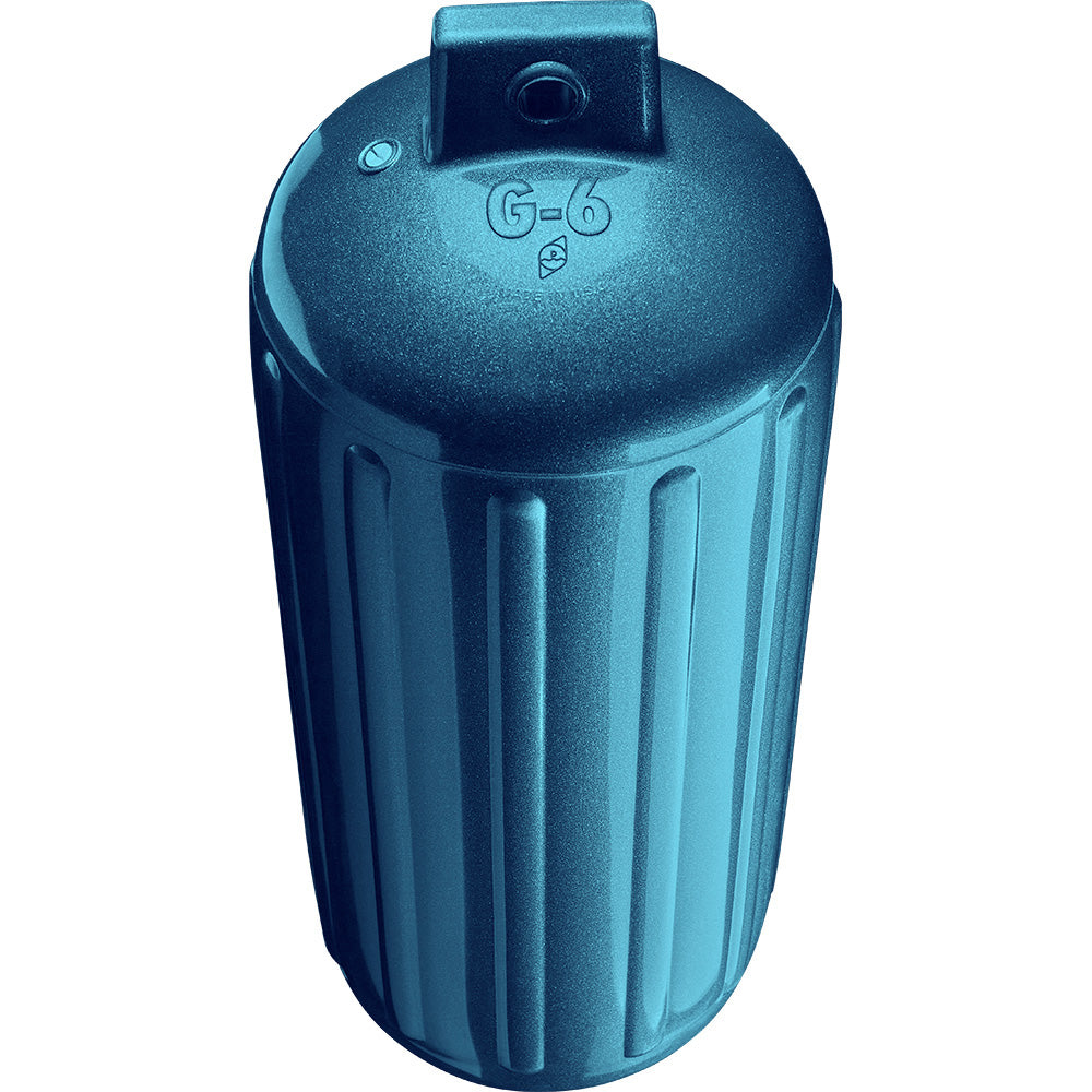 Polyform G-6 Twin Eye Fender 11 x 30 inches - Metallic Blue by Polyform U.S.