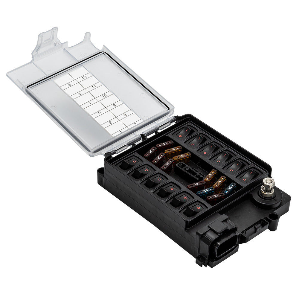 Maretron CBMD12 12-Circuit NMEA 2000 Bypass Module with Manual Control and Overcurrent Protection