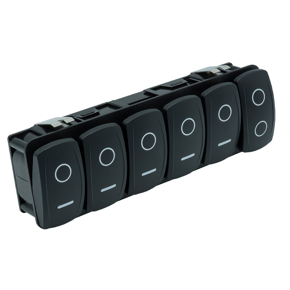 Maretron A3801-4 Contura V Position #6 3-Position NAV/ANC Switch with VMM Series Adapter