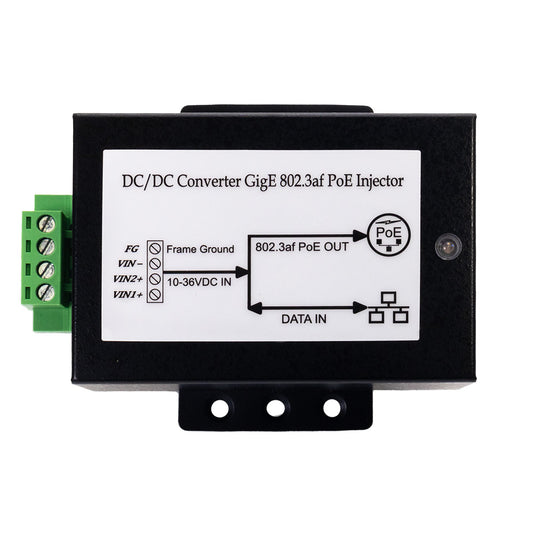 FLIR Systems PoE Injector 12-24V 5GB – High-Speed Power over Ethernet for Surveillance and Marine Devices