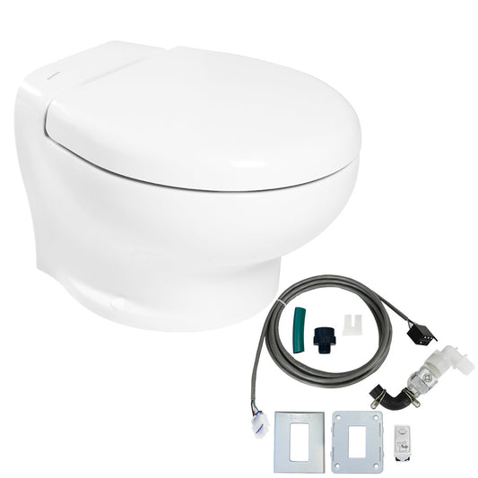 Thetford Marine Nano Eco Compact 12V Freshwater Toilet Kit – Ultra-Quiet, Low Water & Power Consumption