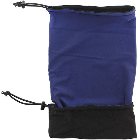 Dock Edge DE965269F Reversible Fender Cover, Black/Blue, Extra Large