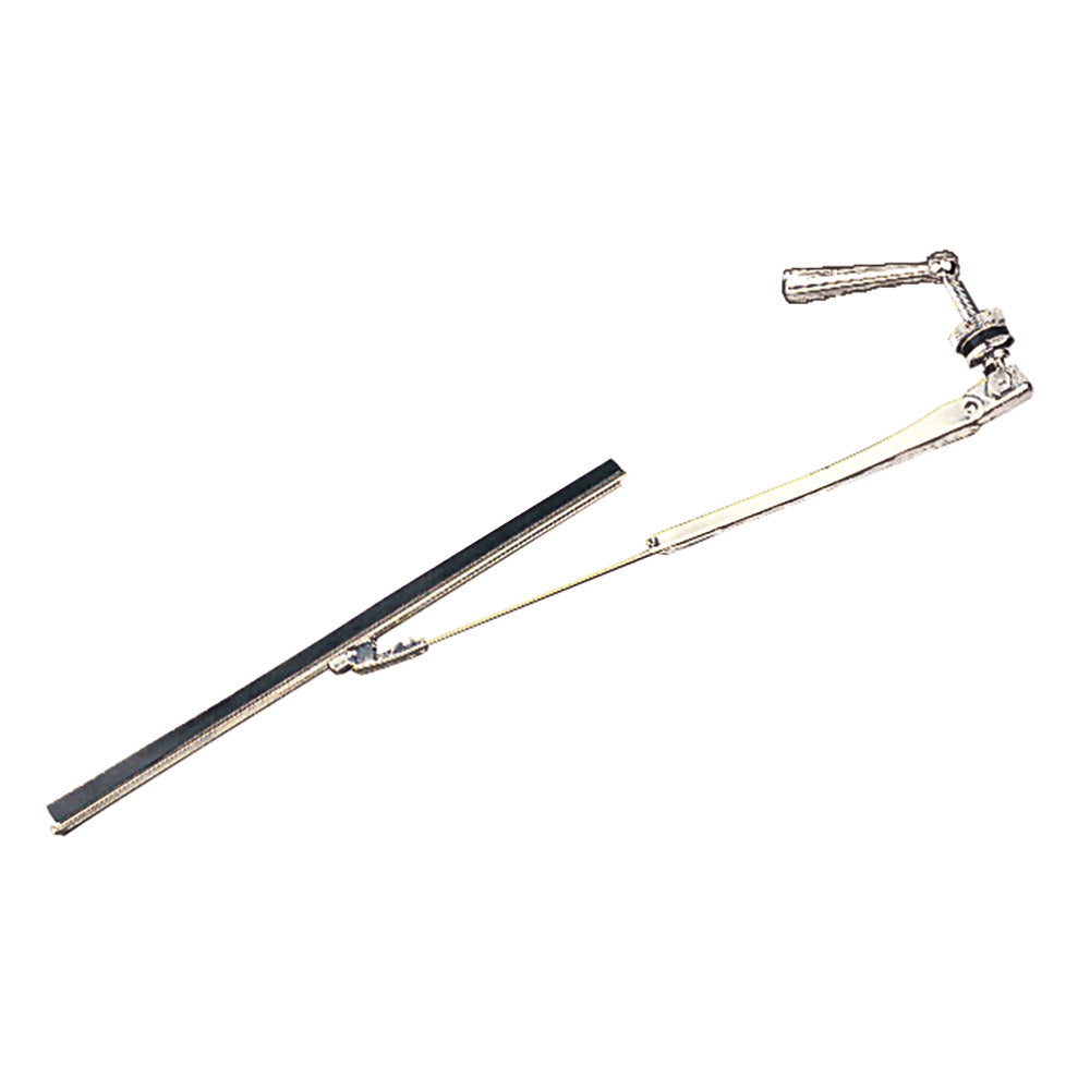 Sea-Dog Manual Windshield Wiper, Chrome-Plated Machined Brass, Part Number 412601-1