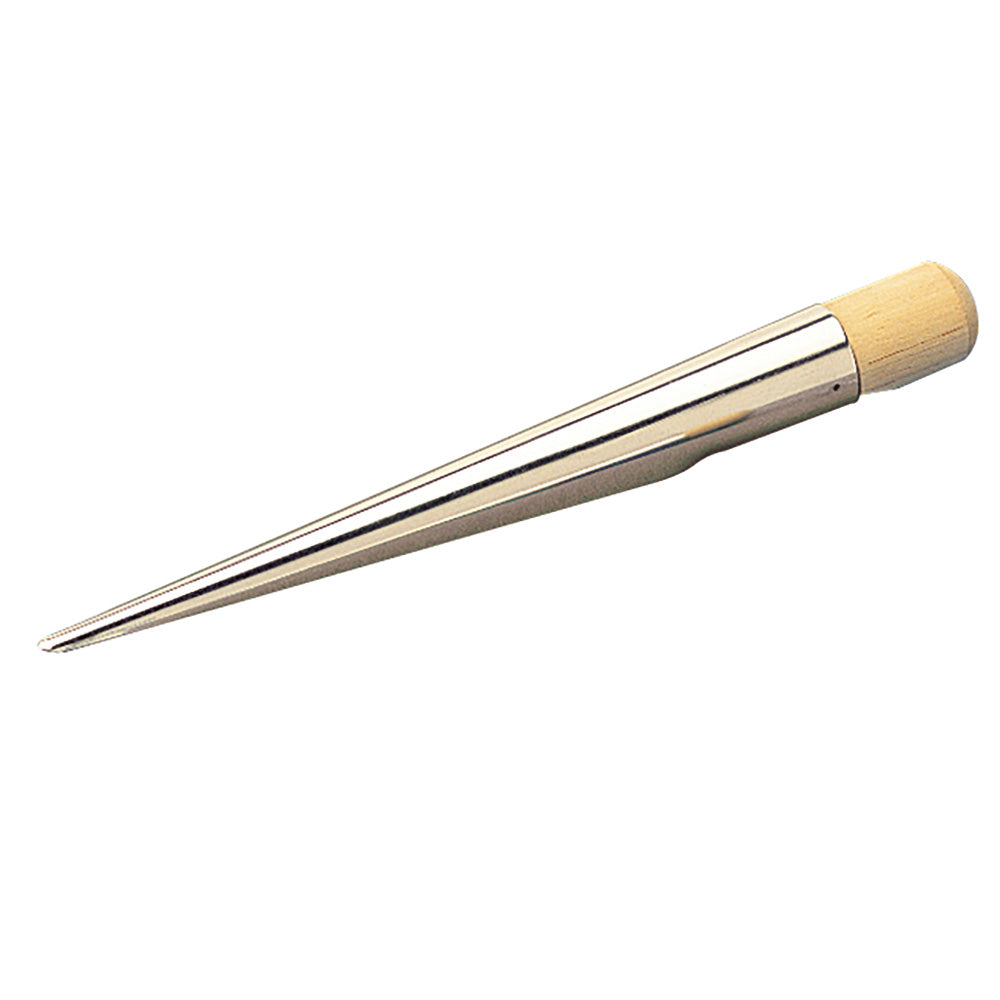 Sea-Dog Splicing Fid - Stainless Steel with Hardwood Handle for Rope Splicing and Braiding