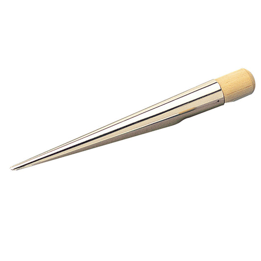 Sea-Dog Splicing Fid - Stainless Steel with Hardwood Handle for Rope Splicing and Braiding