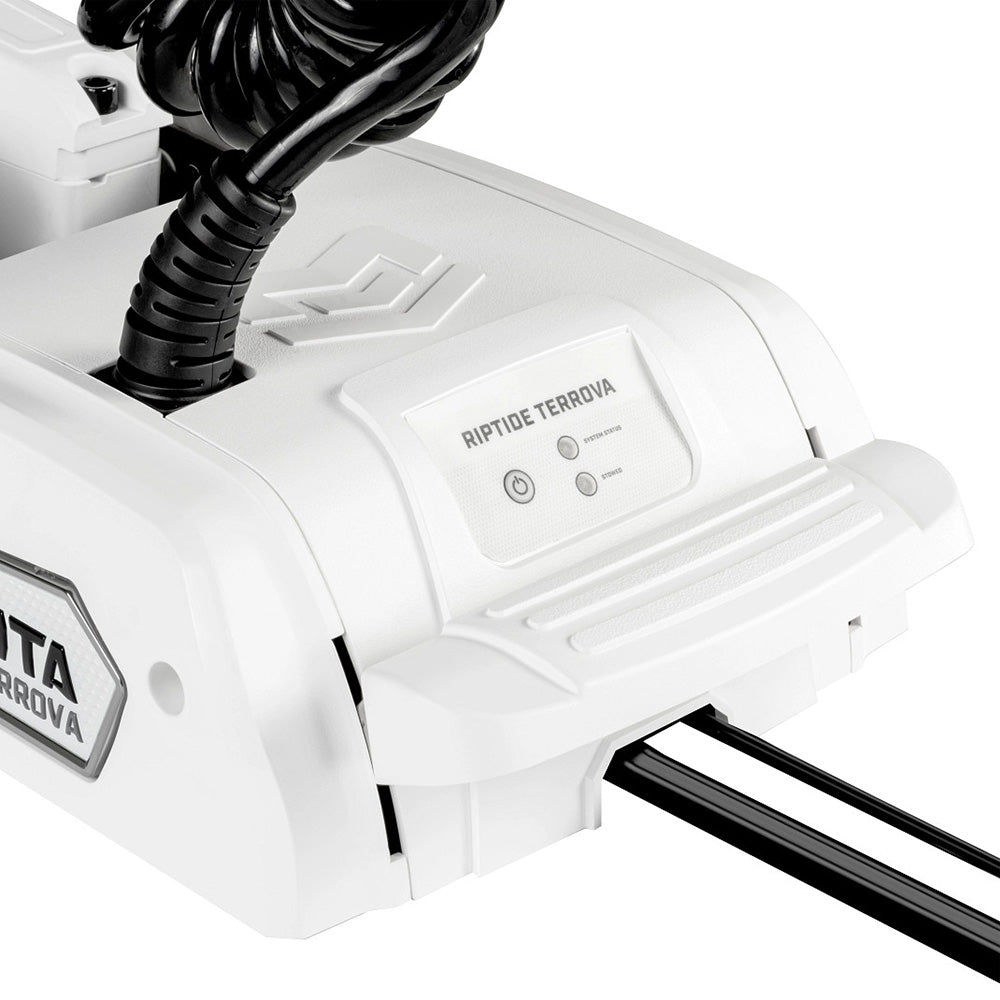Minn Kota Riptide Terrova QUEST 90/115 Trolling Motor with Wireless Remote – 24/36V, 90/115 lbs Thrust, 100-Inch Shaft – Remanufactured