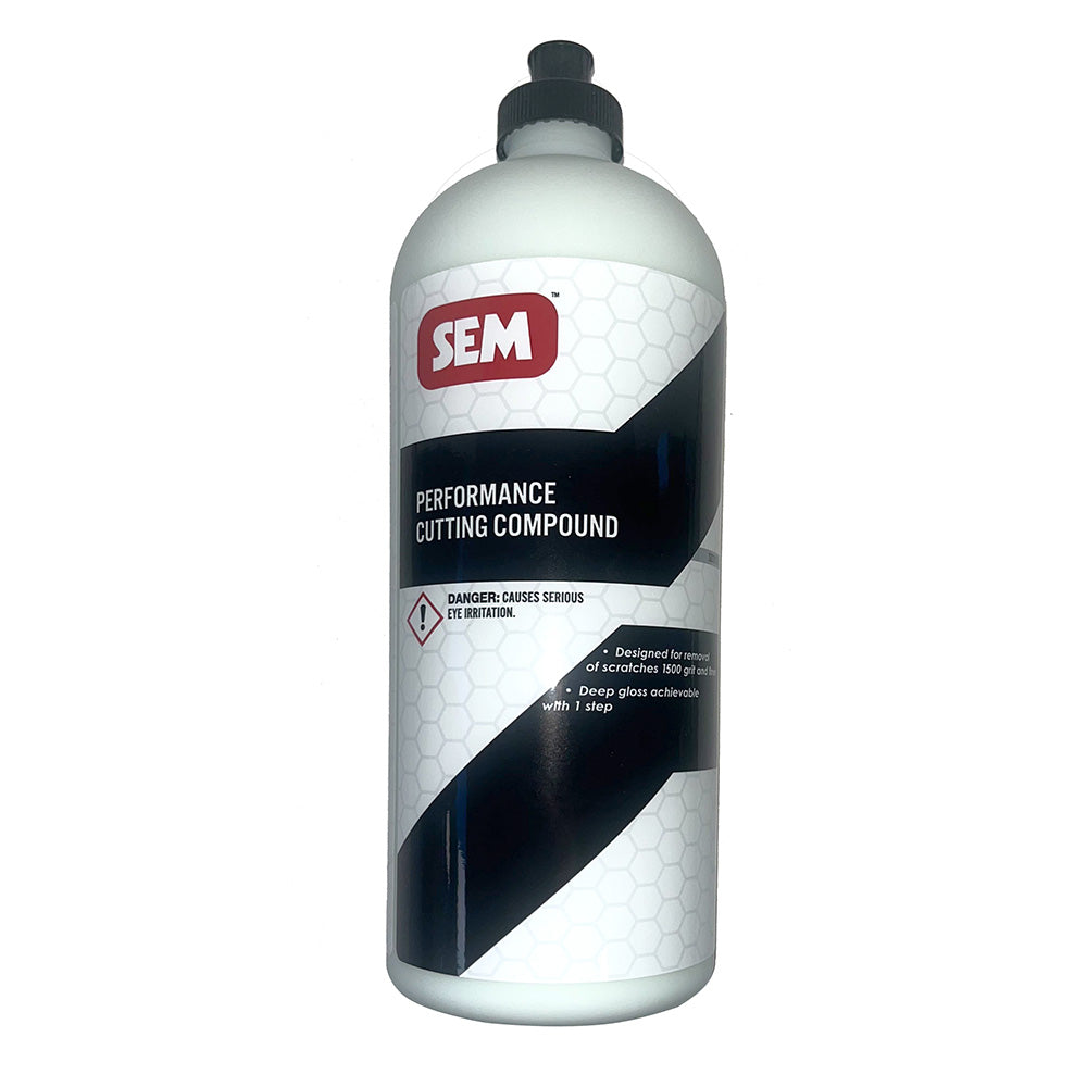 SEM Performance Cutting Compound SD30832, 1 Quart – Body Shop Safe Automotive Polish