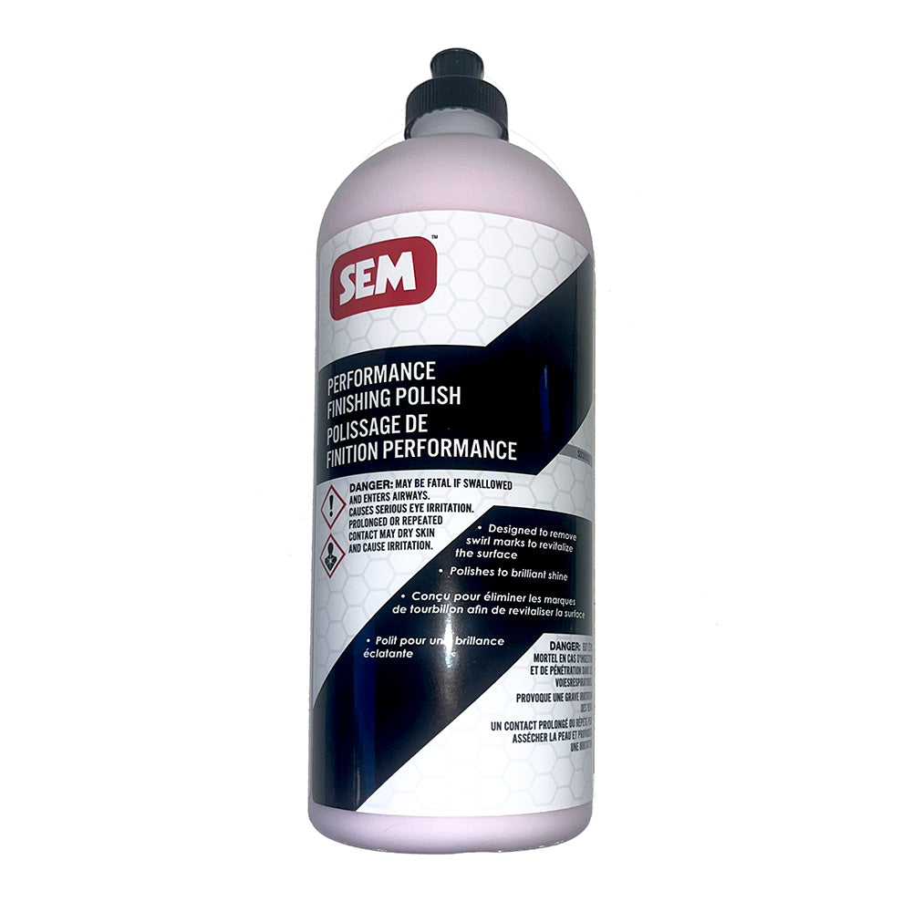 SEM Performance Finishing Polish SD30932, 1 Quart – Swirl Mark Removal and Deep Gloss