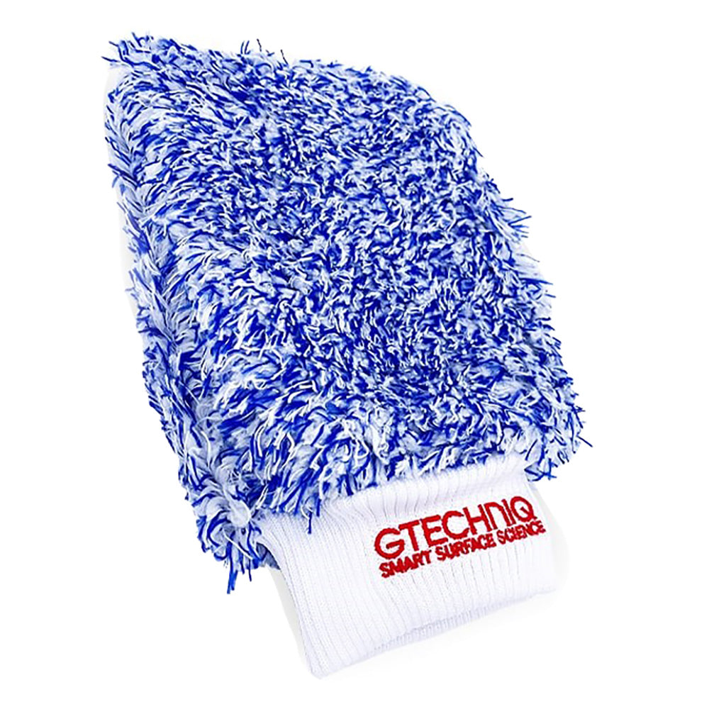 Gtechniq MWM Marine Microfiber Wash Mitt for Low-Friction Boat Cleaning