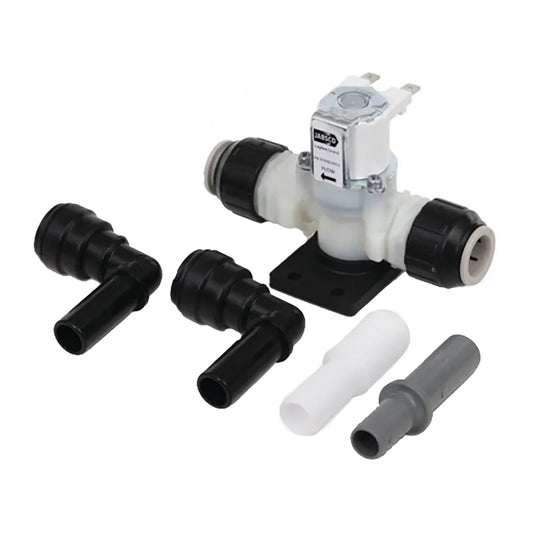 Jabsco 37038-2024 24V Solenoid and Anti-Syphon Valve for Quiet Flush Toilets