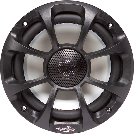 Aquatic AV PX312 6.5-Inch PRO Sport Marine Speakers, Black, RGB-Ready Pair