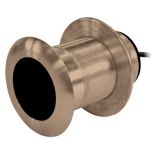Airmar B150M Bronze 20 Degree Thru-Hull Transducer – 300W for Freshwater and Inland Fishing with CHIRP Technology