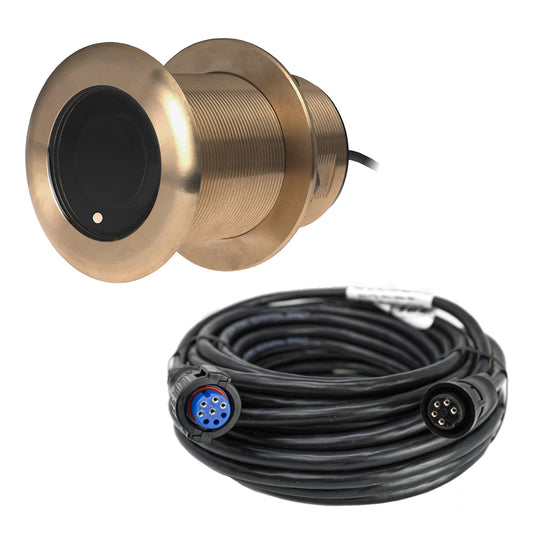 Airmar B60-20-8G 600W Bronze Tilted-Element Thru-Hull Transducer for Garmin