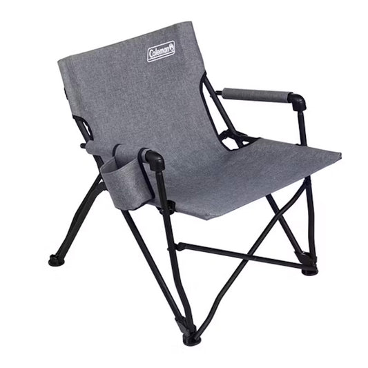 Coleman Forester Series Deck Chair, Grey Outdoor Folding Camp Chair, 2149986