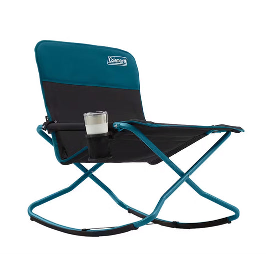 Coleman Cross Rocker Outdoor Rocking Chair, Ocean, Model 2156592