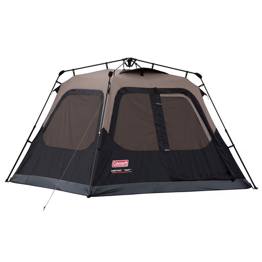 Coleman 4-Person Cabin Camping Tent with Instant Setup, Black, Model 2206916