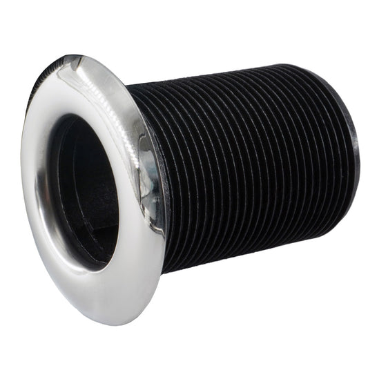 Forespar Performance Products Pro Series Valve Stainless Steel Capped Thru-Hull - Fits 1-1/2" to 2" Marine Applications