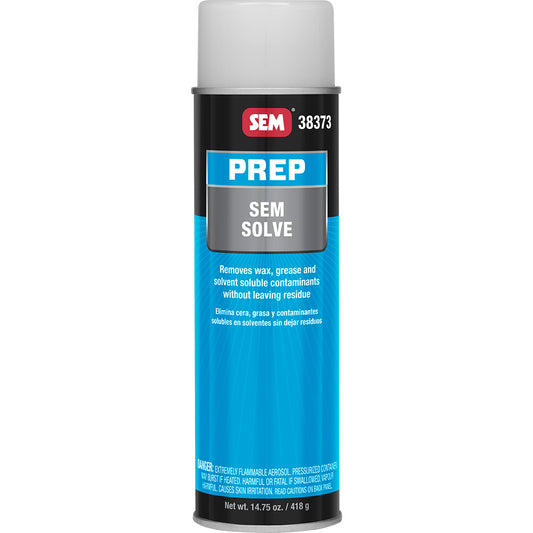 SEM Solve 38373 20 oz Aerosol Solvent Cleaner for Automotive Refinish Preparation