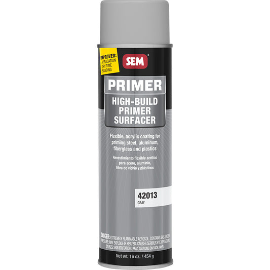 SEM 42013 High-Build Primer Surfacer, Gray 20 oz Aerosol Can