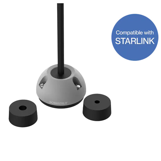Scanstrut DS16-SL Starlink-Compatible IP68 Cable Seal, Gray