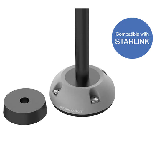 Scanstrut DS30-SL Starlink Cable Seal, Gray, IP68 Waterproof Vertical Entry