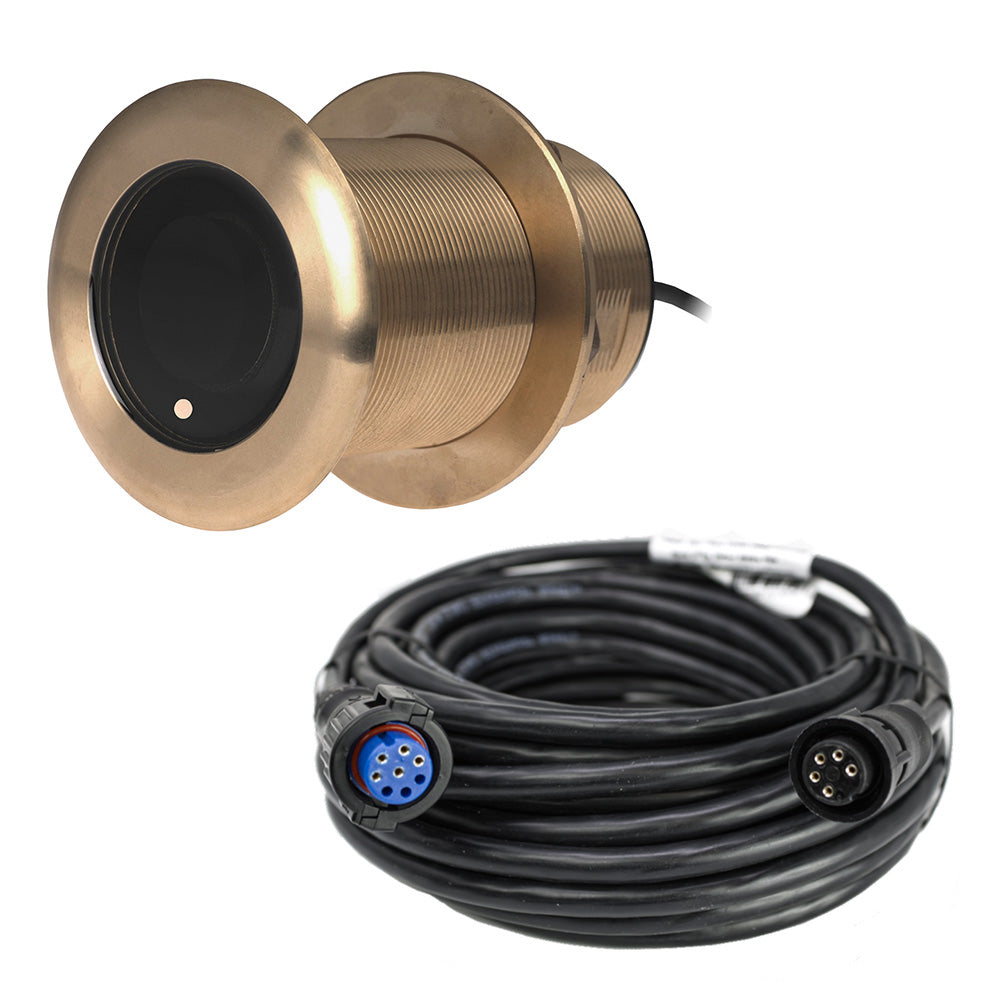 Airmar B60 Thru-Hull Transducer 12° Tilt with Garmin 8-Pin Connector for Depth and Temperature