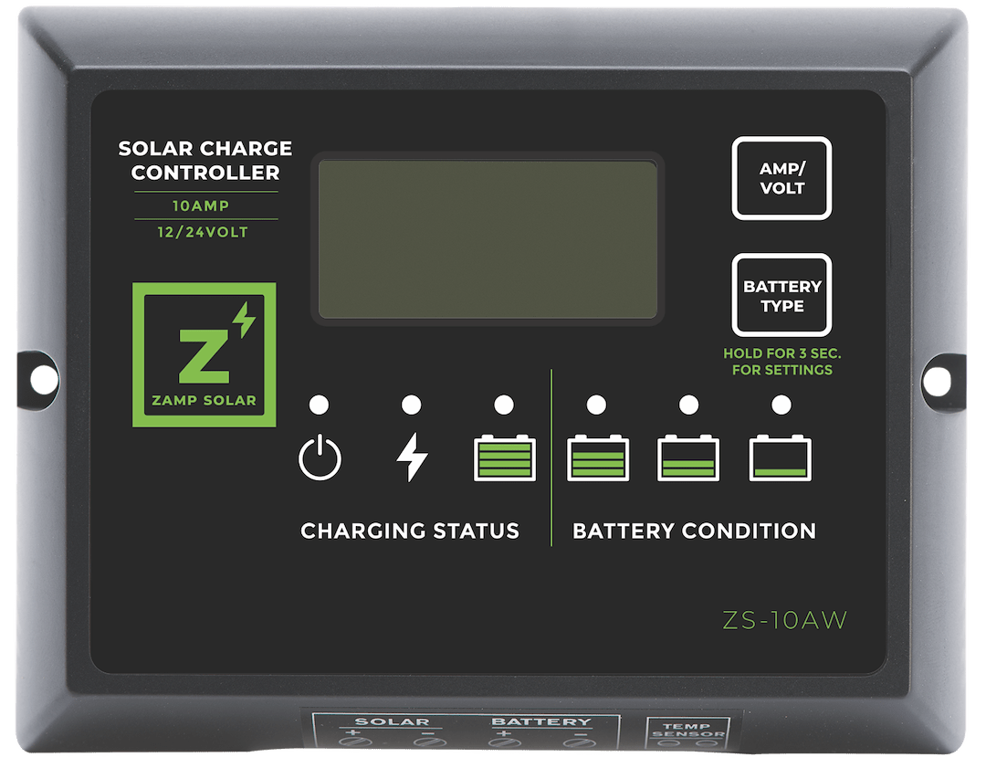 10AMP WATERPROOF CNTRLER - Marine Parts OnlyZAMP SOLAR