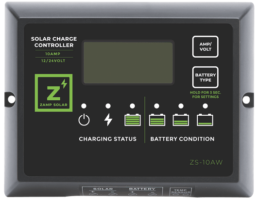 10AMP WATERPROOF CNTRLER - Marine Parts OnlyZAMP SOLAR