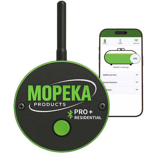 Mopeka PRO+ Residential BLE Long-Range Tank Sensor M1015002 for 48-Inch Tall Tanks or Less