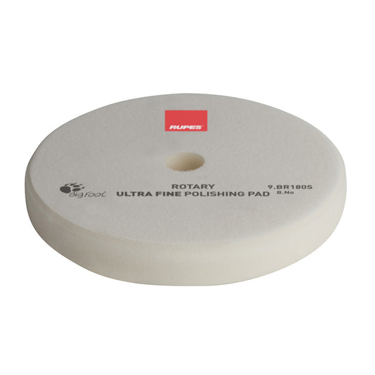 RUPES Rotary Ultra-Fine Polishing Foam Pad 155/160mm - White