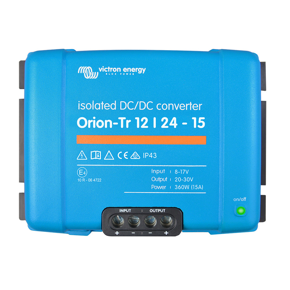 Victron Energy Orion-Tr 12/24-15A (360W) Isolated DC-DC Converter for Reliable Power Conversion