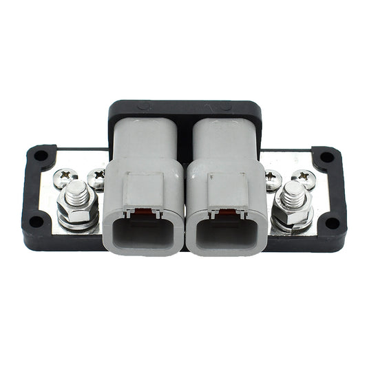 Bluewater 2324-D-056 Dual Deutsch DTP 4-Position Sealed Busbar with 5/16-Inch Studs