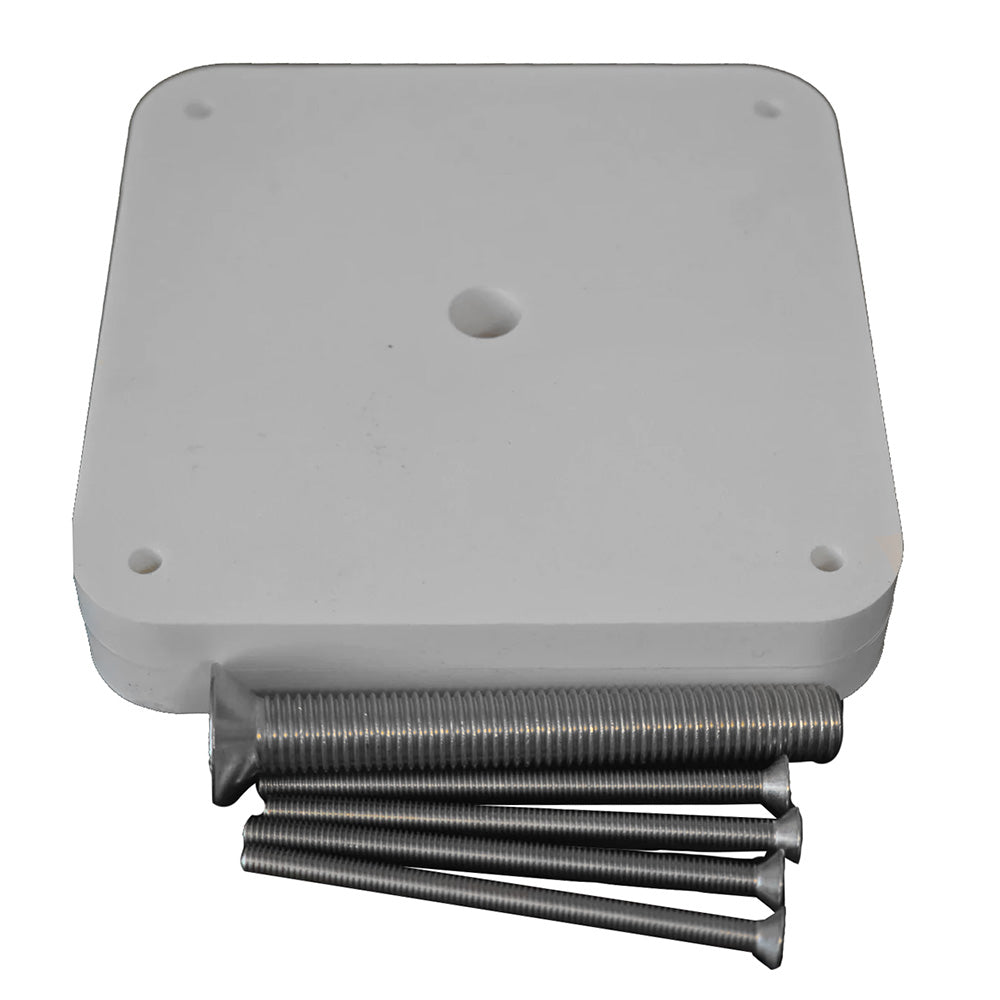 Sea Swivel 1.5-Inch Riser Kit for Standard Mount, White | SEA-HDM-RISER-KIT-1.5