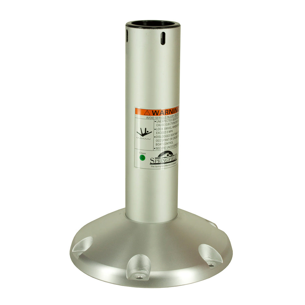 Springfield Marine 1240012-SAL 2-7/8 inch Fixed-Height Pedestal - 12 inch