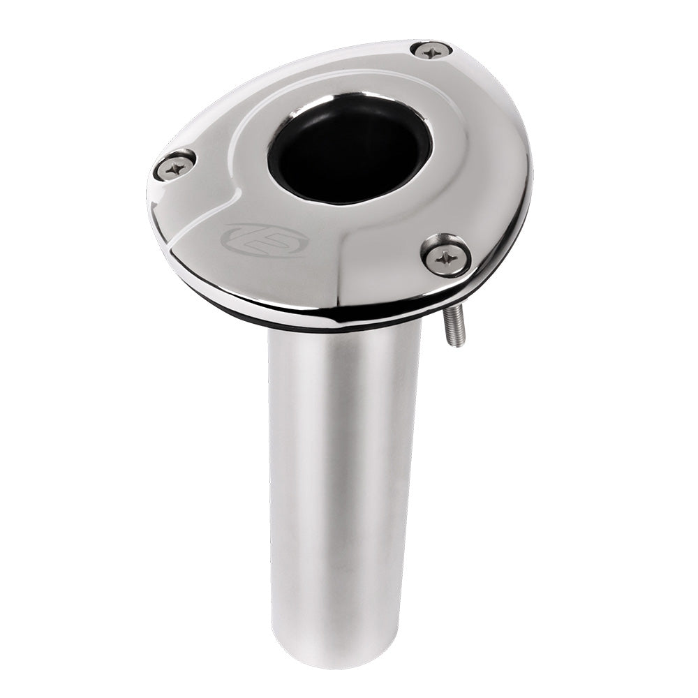 Exploding Fish EVO-FX Fixed Rod Holder with 8.5 Inch at 15 Degrees - Durable Marine-Grade Design