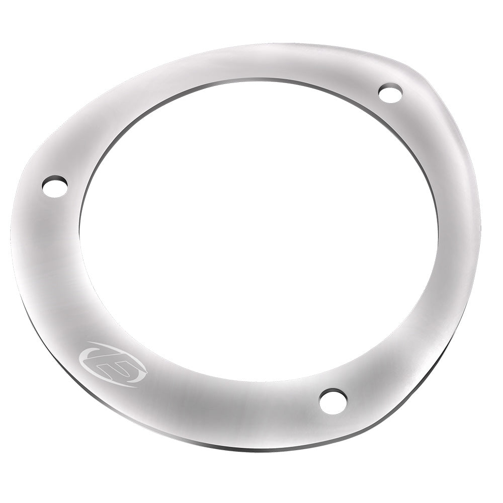 Exploding Fish Universal Backing Plate – 316 Stainless Steel for Rod Holders