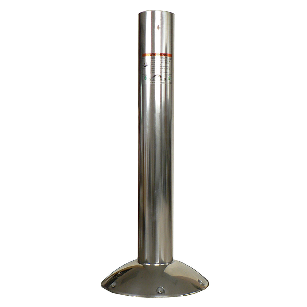 Springfield Marine 4-inch Elite Fixed-Height Pedestal – 30-inch Length